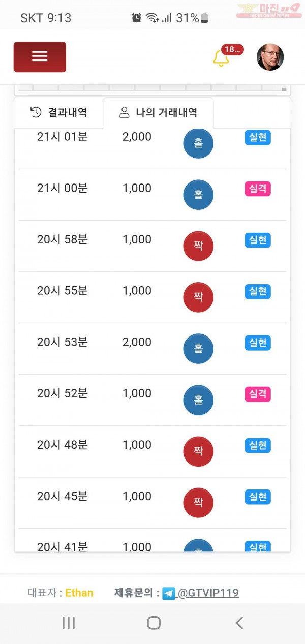 글로벌777점 수익인증합니다