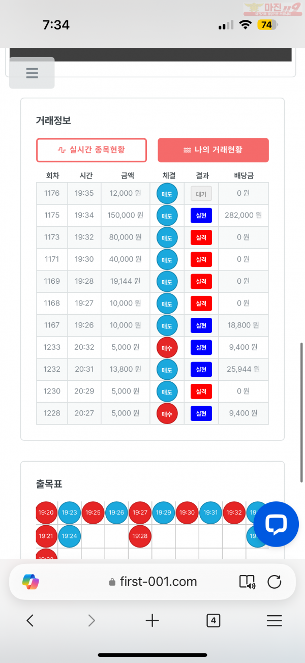 한국잠 수익인증