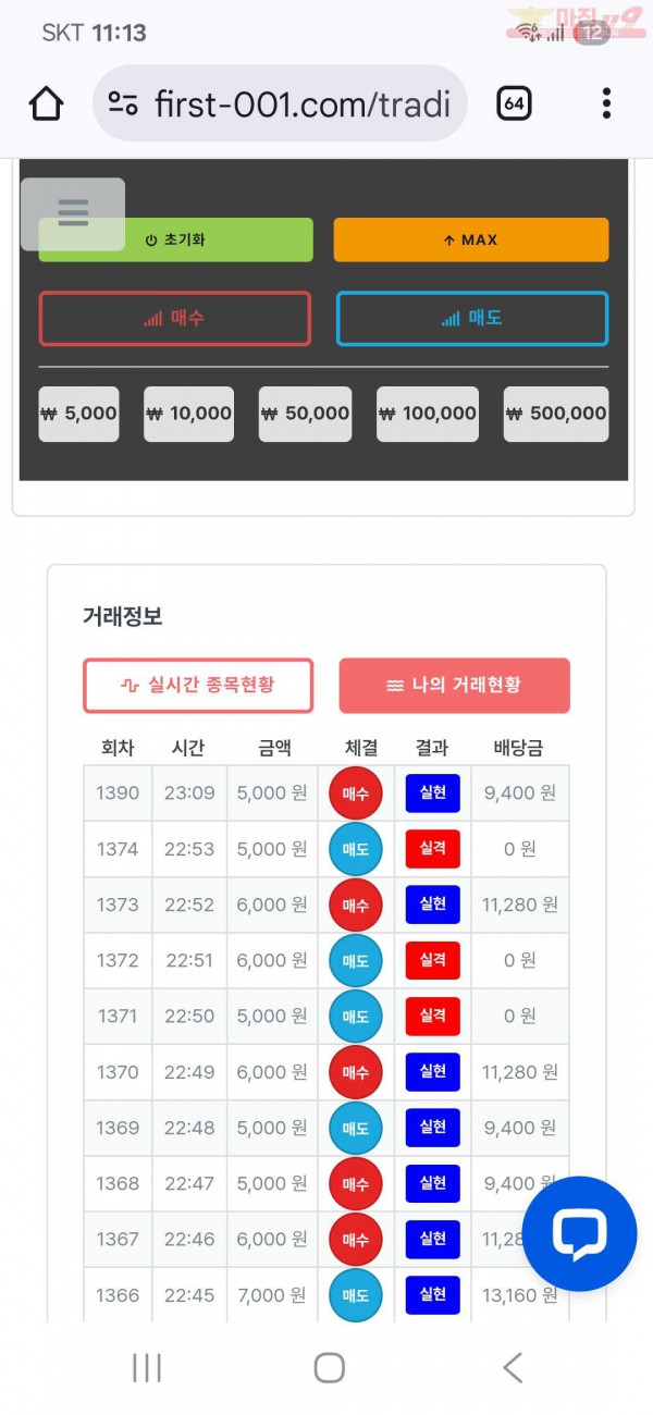 퍼스트 신뢰점 수익인증