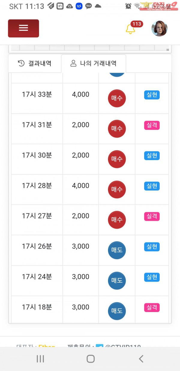 글로벌 비너스점 수익인증 합니다
