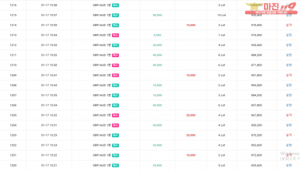 GT 국대점 수익인증