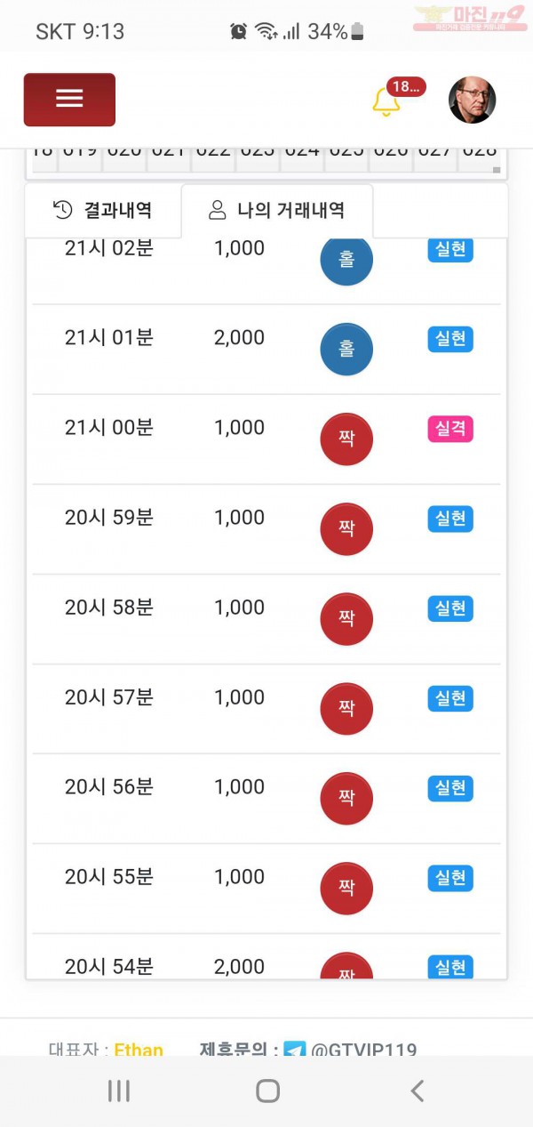 글로벌777점 수익인증합니다