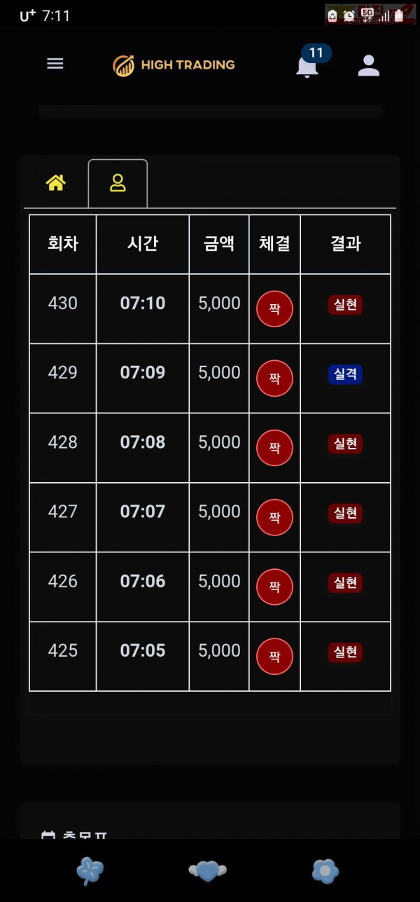 하이트레이딩 페이백점
