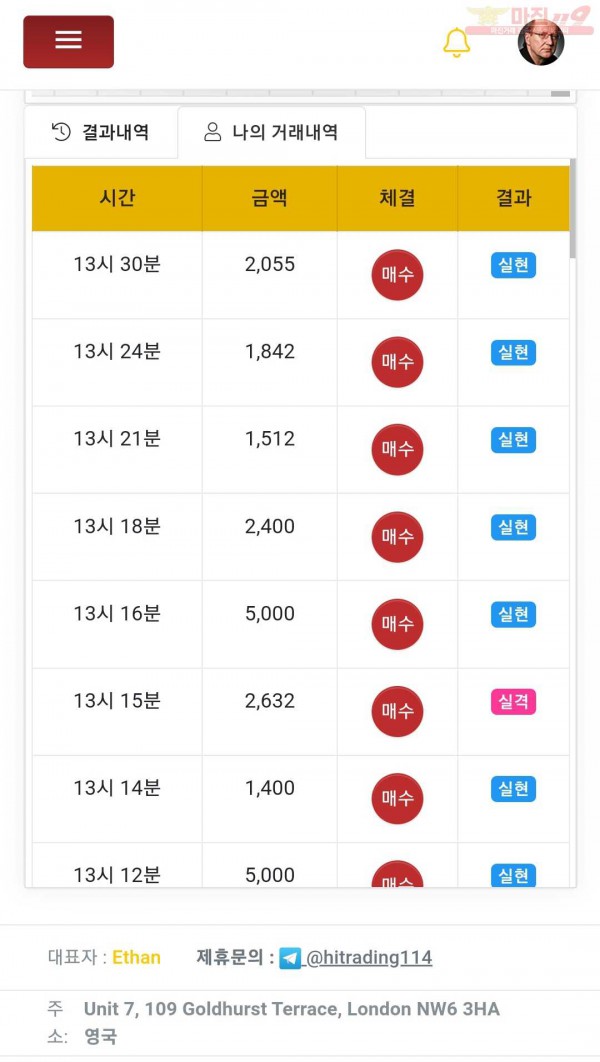 하이국대점 수익인증