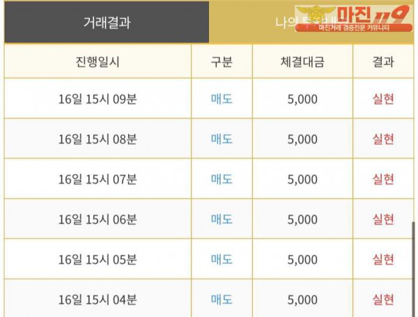 다이아몬드점 수익인증
