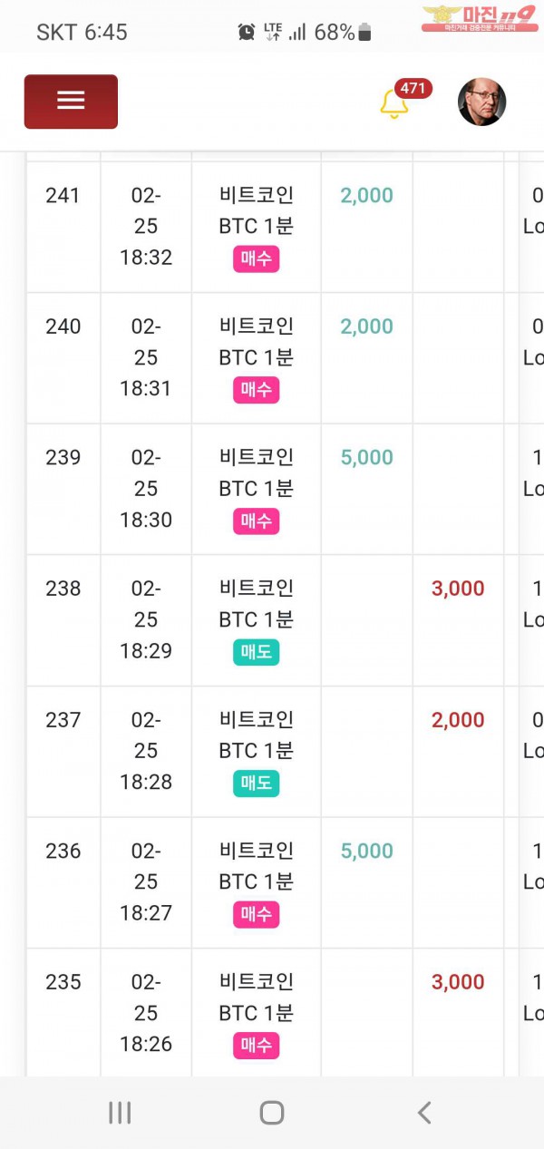 글로벌777점 수익인증합니다