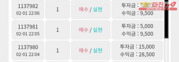 케이옵션 키움점 수익인증