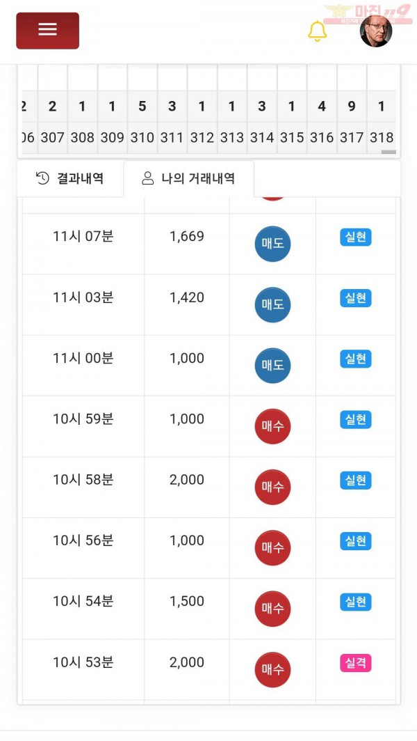 하이국대점 수익인증