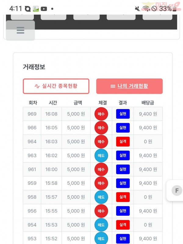 퍼스트 퀸즈점 수익인증