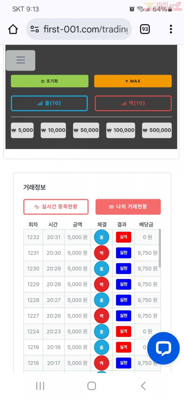 퍼스트 신뢰점 수익인증