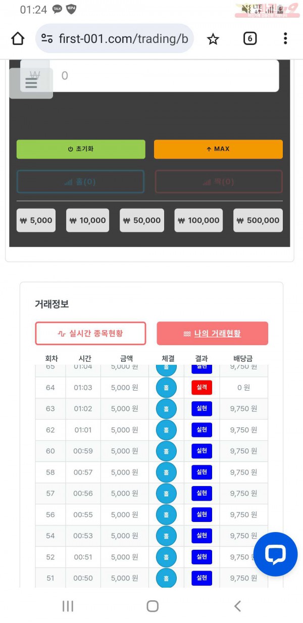 퍼스트 신뢰점 수익인증