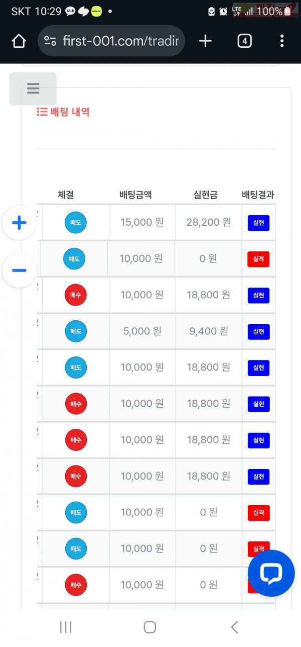 퍼스트 태명점 수익인증