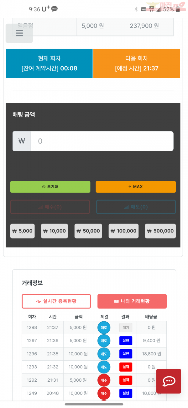 퍼스트믿음점수익인증